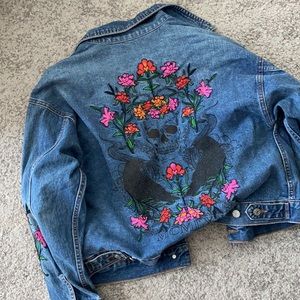 BDG Embroided Denim Jacket